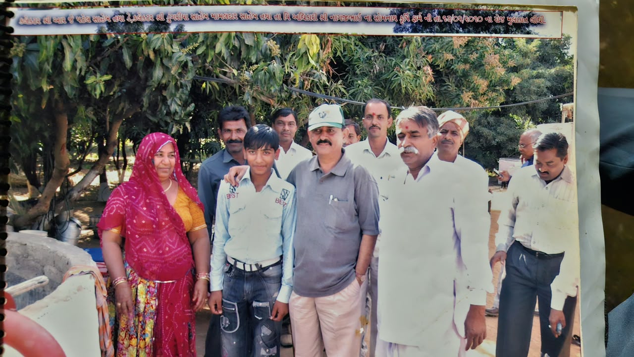 Historical photograph connected with Somnath Krishi Farm